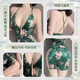 曼烟免脱开裆连身袜丝袜女性感诱惑透视情趣黑丝可撕JK制服  均码【80 秘书服【包臀裙+T裤】漆皮拼接包臀旗袍9737