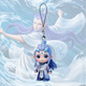 Nezha Ao Bing animation cute and fun peripheral acrylic keychain high-value pendant mobile phone pendant Nezha mobile phone lanyard random 1 pack