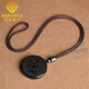 MARDOTG black crystal pendant five elements belonging to water shortage water replenishment Xuanwu Water Festival necklace pendant jewelry gift 35