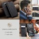 Luo Yi eignet sich für Apple 17 Promax Mobile Hülle iPhone17/16/15/14/Pro echte Lederflip Magnetic Leder Hülle Full-Pack Anti-Fall Silicon-Schutzhülle für Männer und Frauen High-End-Sinn [Brown-013] Retro Matte Lederhülle Apfel 14