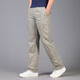 
Jiujiuwang Summer Men's Thin Leisure Pants Straight-Line-Fat Plus Plus Large Size Hip Hop Sports Loose Multi-Pocket Working Pants Men's Trendy Gray #9926 Pocketless M Weight 100-130Jin [Jin equals 0.5 kg]