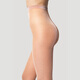 Wolford [новый продукт сезона] Wolford Shiny25d Shiny Metal Textured Cantyhose 17081 8115_Peach_silver xs