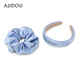 AJIDOU Ajidou headband 520 birthday gift fashionable floral headband large intestine hairband for girlfriend and wife pink