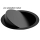 Borage kitchen countertop stainless steel embedded trash can cover household bathroom sink flip cover swing cover round black countertop trash can cover 18cm + no