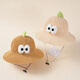 
Chaomeng City 693 people shipped cartoon children's hats in 8 hours in summer thin big hat brim sun protection and breathable straw hat Colorful dinosaur fisherman's straw hat - beige 2-5 years old/head circumference 47-52cm