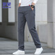 罗蒙（ROMON）休闲裤男秋冬季裤子男士宽松直筒商务百搭男裤长裤