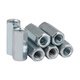 Huili's galvanized extended hexagonal nut/screw screw connection nut/screw joint nut M6M8M10M12-M30 M10*30 long (opposite side 17) 50 pieces