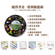 十个勤天手绘涂鸦黑胶唱片diy数字油画摆件装饰画解压手作送礼物 RS16778 直径20cm加厚实木内框