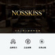 NOSSKISS国际奢侈品牌男士手包新款印花进口手拿包男大容量商务男包夹包 黑色 中包 28*21*5