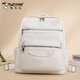 Spechts Rucksack Frauen Rucksack Frauen 2025 Chinesischer Chinesisch Valentinstag Rucksack im Outdoor -Rucksack Frauen European und American Retro PU Single und doppelte Schulterschwarz