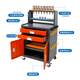 Shantou Lincun CNC machining center workbench CNC tool cart management cabinet tool cart BT30BT40BT50HSK tool handle rack M2-1 double-drawing tool cabinet
