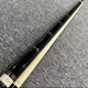 Three big heads, middle head split high-end silver ring nine-ball chasing points Chinese black eight replica 1 1 handmade billiard cue Zhengtu 3 single pole + pole bag middle head 11.5mm