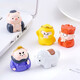 Journey to the West Master and Disciple Four Wukong Doll Peripheral Accessories Mobile Phone Accessories Cartoon Peripheral Cute Journey to the West Mobile Phone Accessories Car Ornaments Complete Set of 5 Styles