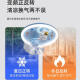 欧普照明男孩卧室吸顶风扇灯360度摇头变频电机全光谱护眼LED宇航员电风扇 9194火箭风扇灯无极调光+天猫精