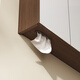 
Ryerte (R/T) bathroom cabinet ceramic integrated basin full-inclusive back panel multi-layer storage smart bathroom medieval style Y1049-80