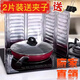 Qinkai cooking oil baffle anti-splash aluminum foil baffle gas stove cooking cooking household heat insulation high temperature resistant foldable aluminum foil oil-proof pad * formal 2 pieces