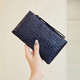 Niche design multifunctional women's clutch ultra-thin solid color new high-end card holder fashionable women's coin purse handbag activity four