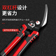 Dedong iron scissors, industrial-grade tree branch cutting, gardening, fruit tree pruning shears, metal plastic multifunctional electrician scissors