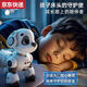 Qilicai 2025 Robot inteligente Dog Children Toys Boy Electric Remote Control Robot Música Música Cumpleaños Actualización de regalo Versión de la versión de litio único - Actualización Número grande