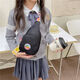 NIMENGSHI Little Yellow Duck Children's Super Cute Slant Bast Sag à la mode garçons et filles voyage Changement sac à dos tendance et mignon jaune HL6624