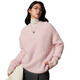 ROMON high-end brand sweater for women Maillard color 2025 spring and autumn sweater for women fur silhouette round neck top dark coffee single size / slight hair loss / mind careful shooting / flat drying