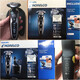 
Philips (PHILIPS) shaver SP9860 9820 S9733 S9731 S5420 Netherlands Origin Full-body washing S5540 Double-layer imported knife head Bulk not used 95 new color