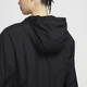 Nike Nike Casual Damen Lose Kapuze -Jacke Sonnenschutzkleidung Neue Sommerjacke Mesh Sport Fv6299 010 Black_white XS