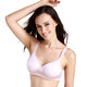
LEONISA silk underwear for women without steel rings, double-sided mulberry silk bra bra underwear skin color 1105 (with back buckle) 70C
