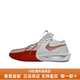 Nike (Nike) Brothers Sports Air Zoomx G.T. Вырежьте 3 белых и красных баскетбольных туфель с низким уровнем.