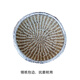 
Handmade reed grass weaving steamer hat steamer steamer steamer steamer stainless steel aluminum pot steamer steaming cover rural big pot straw cover mahogany color 9195cm unpacked