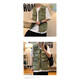 
Working vest for men and women in summer thin multi-pocket vest sleeveless vest for men and women in summer versatile functional style and jacket trend National trend-M2013 [Green] 3XL