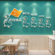 馄饨饭店铺墙面装饰云吞手工水饺子馆模型门头广告贴纸早餐壁挂画 14082吃面-橙黄桔红粉红浅绿黑 0cm*0cm