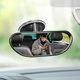 Car baby rearview mirror car car children's observation mirror baby car suction cup rearview mirror auxiliary mirror enlarged model (large suction cup type)