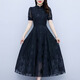 
OLJ high-end brand dress for women 2025 summer new Chinese style modified cheongsam temperament slim skirt apricot color M 80-100Jin [Jin equals 0.5 kg]