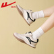 Huilide Training Shoes for Women Soft Sole Forrest Gump Shoes Casual Versátiles Sports Sports For Women Wxy (ZA) -4858 Gray Arroz Negro 37