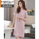 Modal Summer Nightgown For Women Modal à manches courtes minces pyjamas 2025 Nouvelle jupe de grande taille d'été Ice Silk Home jupe x9249 m
