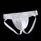 
2 pairs of thong men's double thong underwear pure white boys U convex bag sexy back shorts 612 black + white M90-110Jin [Jin equals 0.5 kg]