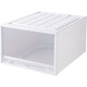 HDKJ Interactive Space (HDKJ) Aufbewahrungsbox-Schubladenstyle-Startbox Plastik Kunststoff Transparent Kleidungs ​​Organizer Kleidung Unterwäsche Aufbewahrungsbox C3523 Deep 45 Breite 35 Höhe 23 transparent ein Pack