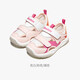 Ginoble Baby Kleinkindschuhe 25 Jahre Sommer Männer und Frauen Kinder atmungsaktiven Sandalen Strandschuhe GW1745 Hellweiß/Pink