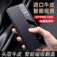 Guangdong Shenzhen Huawei Pura80 Case 80pro подлинный кожа 80pro + магнитный умный флип Pura80ultra Ultra-Thin Cull-Pack Anti-Fall Cracket Case Case Light Luxury High-End Business Trend Cowhide [Glaze Red] Магнитный умный флипа