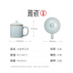Yaci Ru Kiln Tea Cup Ceramic Tea Cup with Lid Office Cup Tea Drinking Water Gift Box Yang Zheng Cup Ru Kiln Yang Zheng Cup