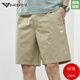 FALAMONE Armania Summer Casual Five-Cut Shorts Men's Youth Pure Cotton Loose Thin Beach Pants 9215-Naked Blue M_Suitable for 90-105Jin[Jin equals 0.5 kg]