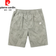Pier Cardin 100% pure cotton shorts men's summer thin style fashionable and versatile mid-pants loose casual sports 5-point pants beach pants dark blue 9215 M (recommended weight 95-115 Jin [Jin equals 0.5 kg])