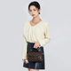 Ji Shizhe's Light Luxury Bag Women's Bag Shoulder Bag Women's Crossbody Bag Chinese Valentine's Day Gift for Girlfriend and Wife Memorial Gift Brown Fashionable and Versatile Women's Bag Small Bag Exquisite Gift Box