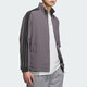 Adidas Jacket Men's Men's 2025 Summer New Sportswear Taven Hestablese Loak Commedial Casual Stand Jacket Kc3893 Темно -серый XL