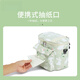 Xulin Japanese stroller hanging bag storage bag mother bag large capacity storage bag baby walking artifact universal storage upgraded version cavalry twill waterproof fabric light green rabbit