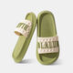 
RONGXITU (RONGXITU) back-reliable thick-soled slippers summer anti-slip bathroom couple slippers BLALUN[9901] black 36-37