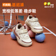 Kenopo Children's Toddler Chaussures 25 Automne Boys and Girls Baby Chores fonctionnelles Breffable Chaussures pour enfants polyvalents GW1803 POUDRE SKIN