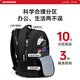 CROSSGEAR Swiss Army Sword Backpack Men's Travel Backpack Business Business Travel Large Capacity Computer Bag Junior High School Students School Bag Hot Sales NO.1 Large Size [Limited Upgrade Top-up]