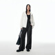 
Peacebird [same style in the mall] Women's shoulder-drop silhouette popular short jacket 2025 new A3BBF3P04 Champagne White L 165